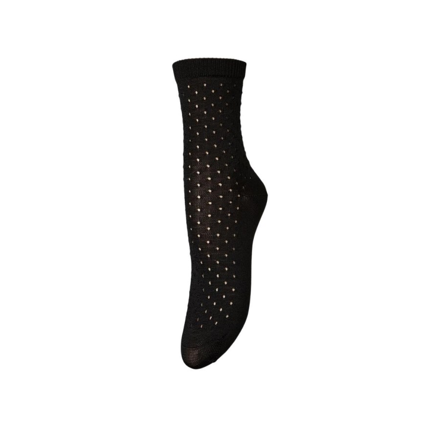 Kvinde Becksöndergaard Stromper | Becksondergaard Stromper Opana Visca Sock Black