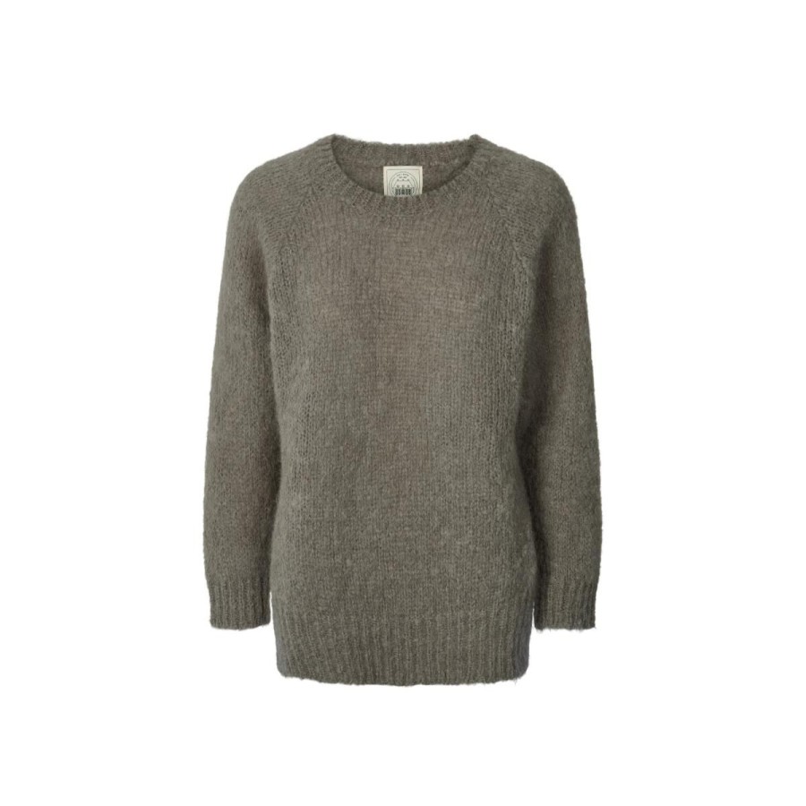 Kvinde Gai Lisva Strik & Cardigans | Gai Lisva Strik Sille Mohair Knit