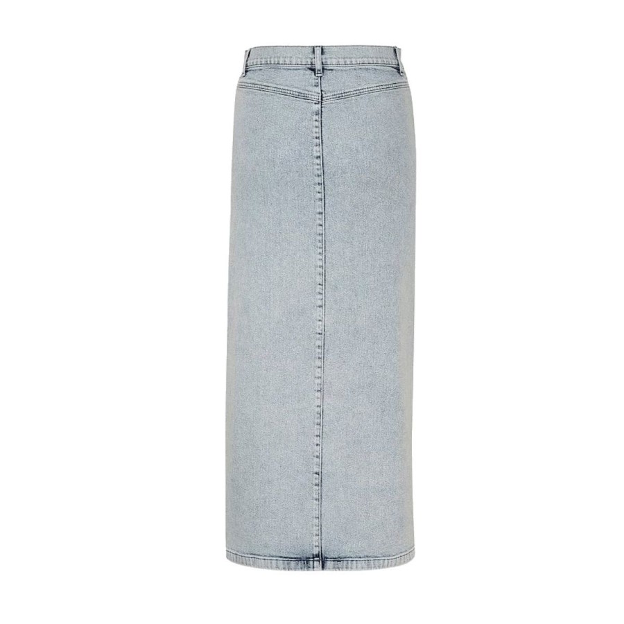 Kvinde Gestuz Nederdele | Gestuz Nederdel Siwgz Hw Long Skirt