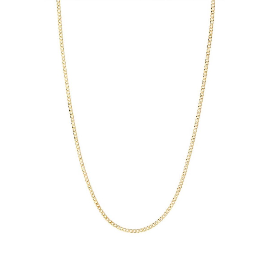 Kvinde Maria Black Halskaeder | Maria Black Halskaede Saffi Necklace 43 Gold