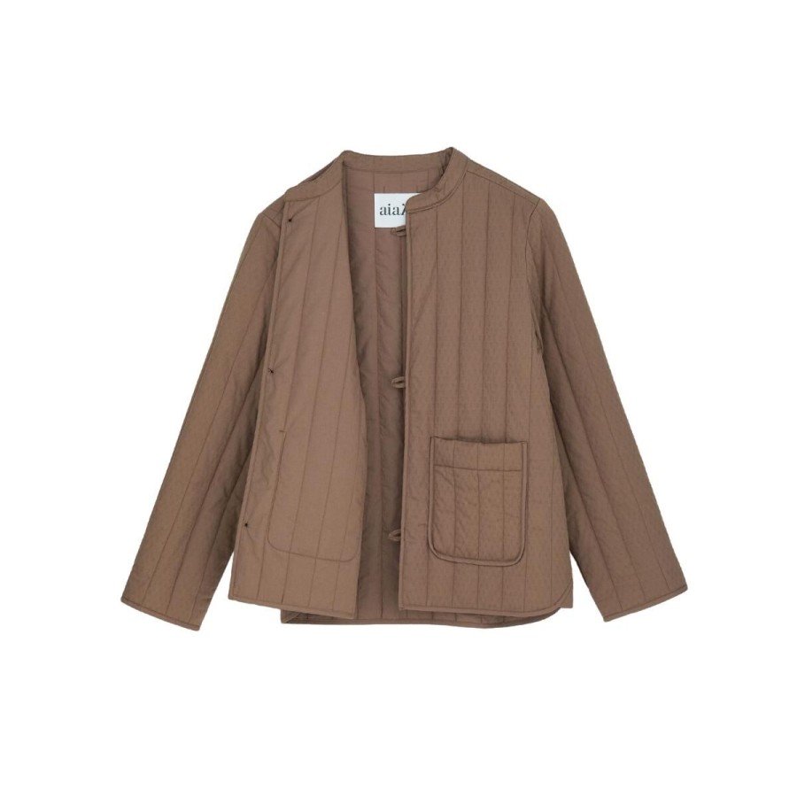 Kvinde Aiayu Overtoj | Aiayu Jakke Haze Jacket Diamond Light Mocha