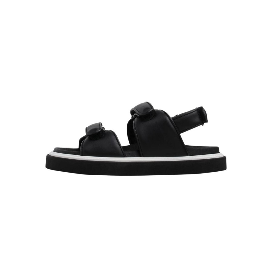 Kvinde Garment Project Sandaler | Garment Project Sandal Bodi Vegan Sandal Sort