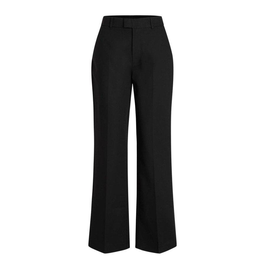 Kvinde Mads Nørgaard Bukser | Mads Norgaard Bukser Sonic Perry Pants Black