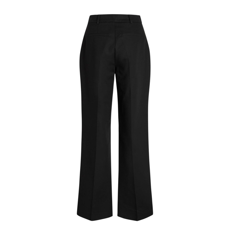 Kvinde Mads Nørgaard Bukser | Mads Norgaard Bukser Sonic Perry Pants Black