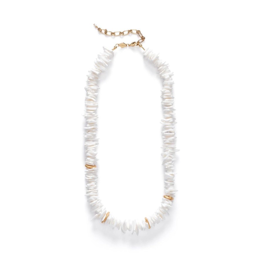 Kvinde ANNI LU Halskaeder | Anni Lu Halskaede Puka Necklace White