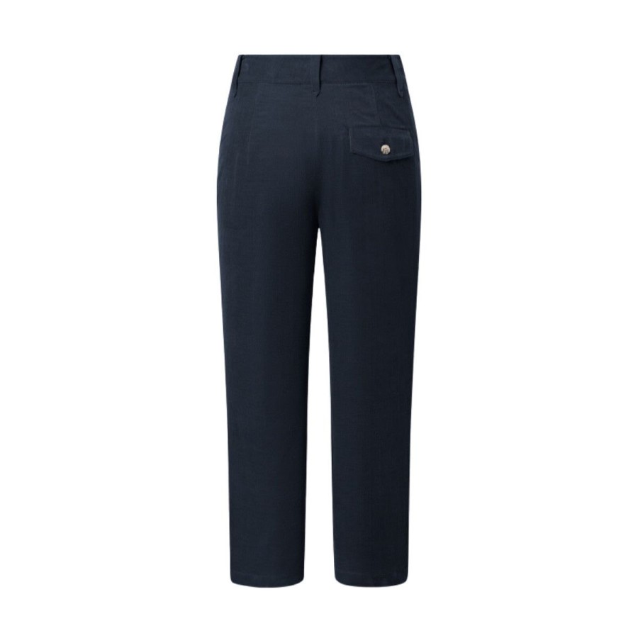 Kvinde Lovechild 1979 Bukser | Lovechild Bukser Coppola Pant Dark Navy