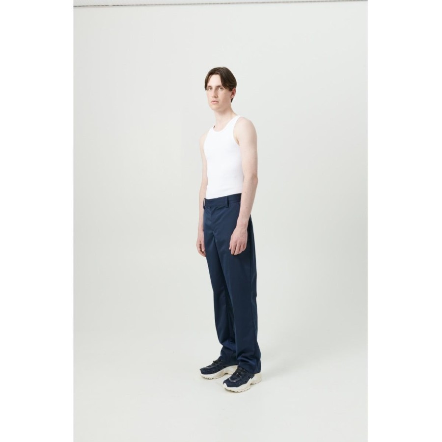 Kvinde Soulland Bukser | Soulland Bukser Everet Pants Navy