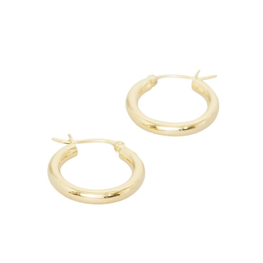 Kvinde Trine Tuxen Oreringe | Trine Tuxen Orering Chubby Hoop I Guld