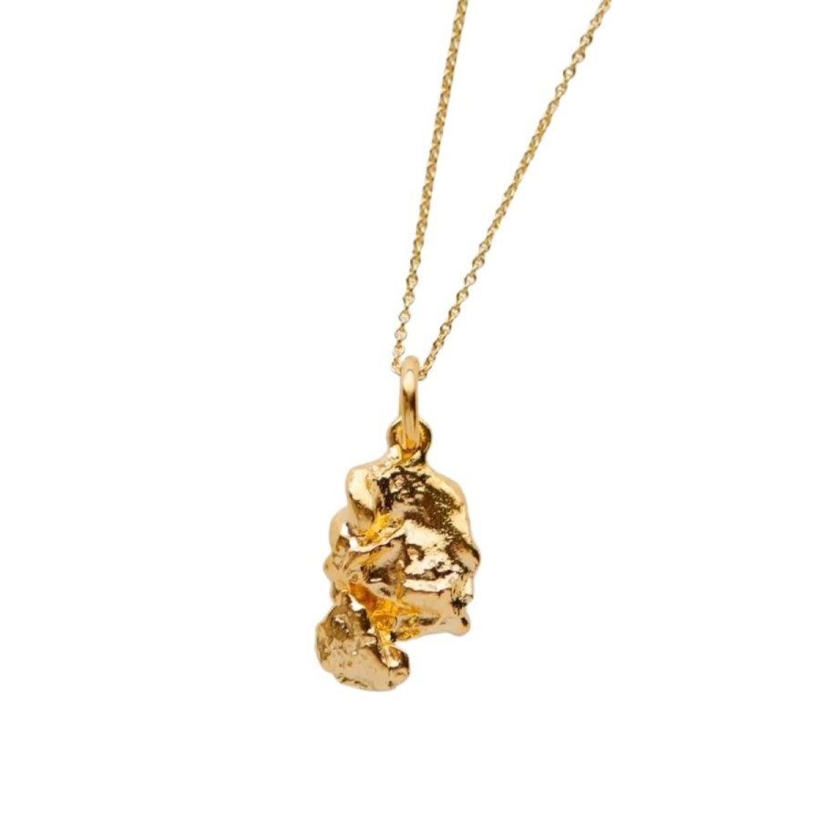 Kvinde Lea Hoyer Halskaeder | Lea Hoyer Halskaede Flora Gold Plated