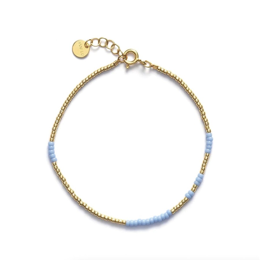 Kvinde ANNI LU Armband | Anni Lu Armband Asym Bracelet Light Blue