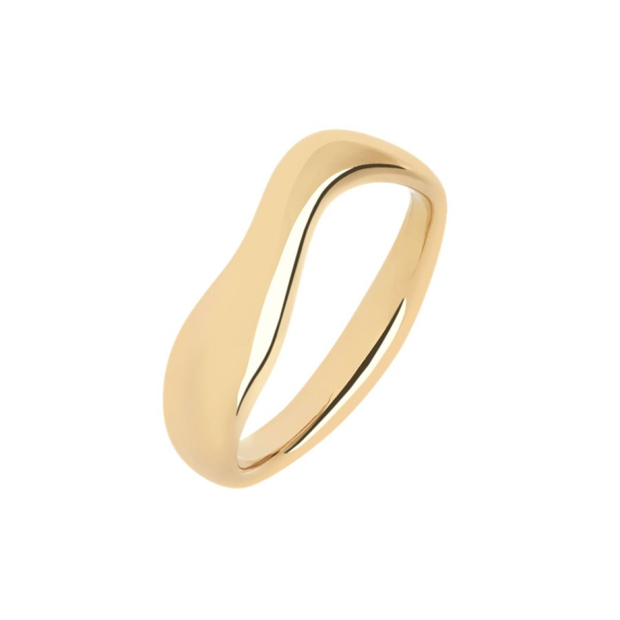 Kvinde Maria Black Ringe | Maria Black Ring Vayu Ring Guld