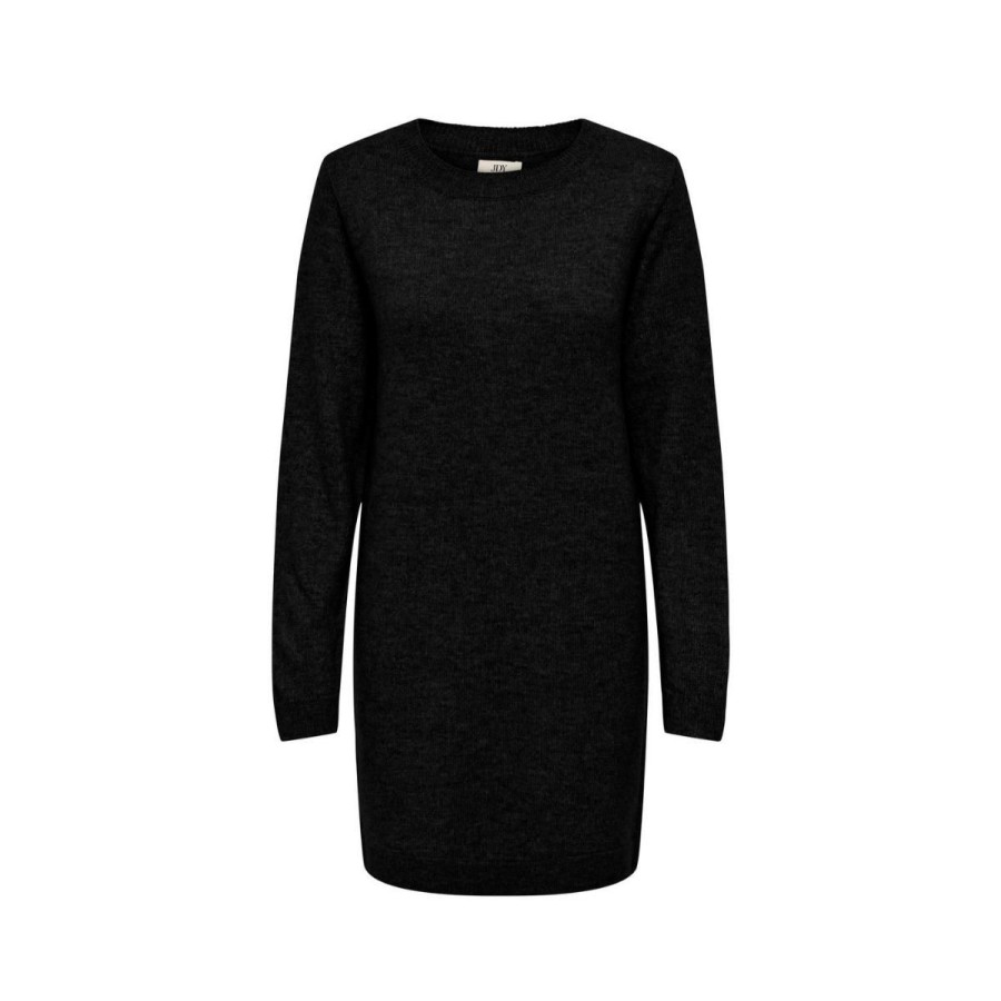 Kvinde JACQUELINE DE YONG Kjoler | Jacqueline De Yong Kjole Jenny L/S O-Neck Short Dress