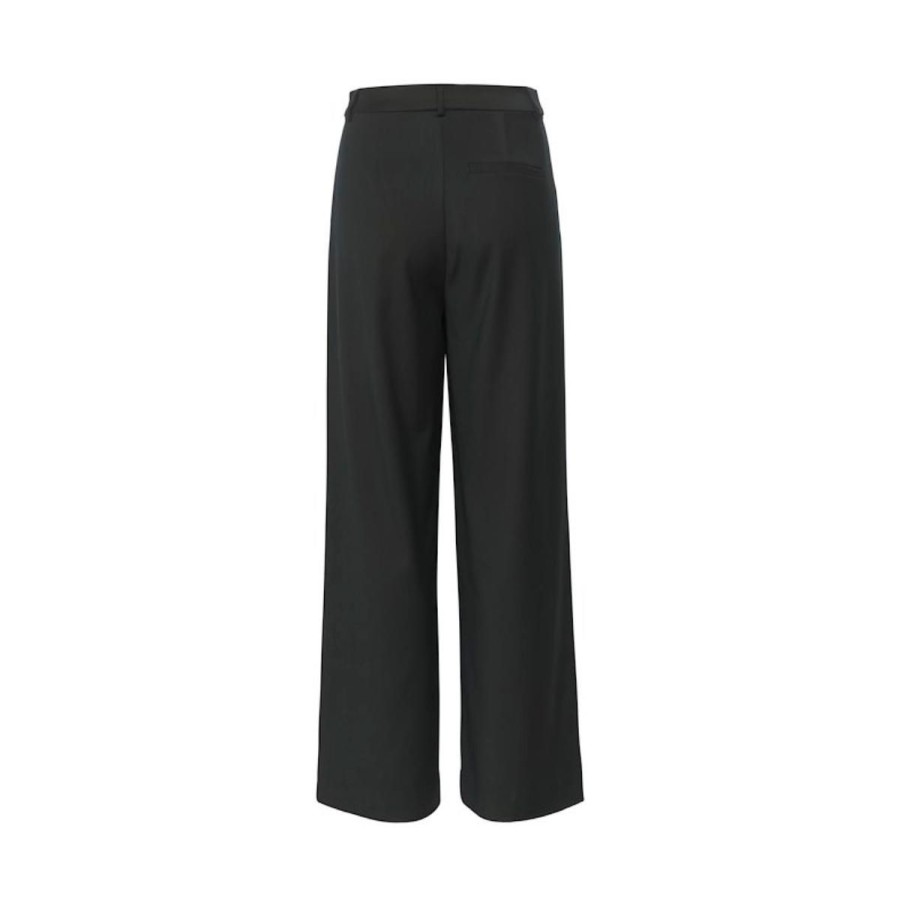 Kvinde Gestuz Bukser | Gestuz Bukser Paulagz Mw Wide Pants Jet Set