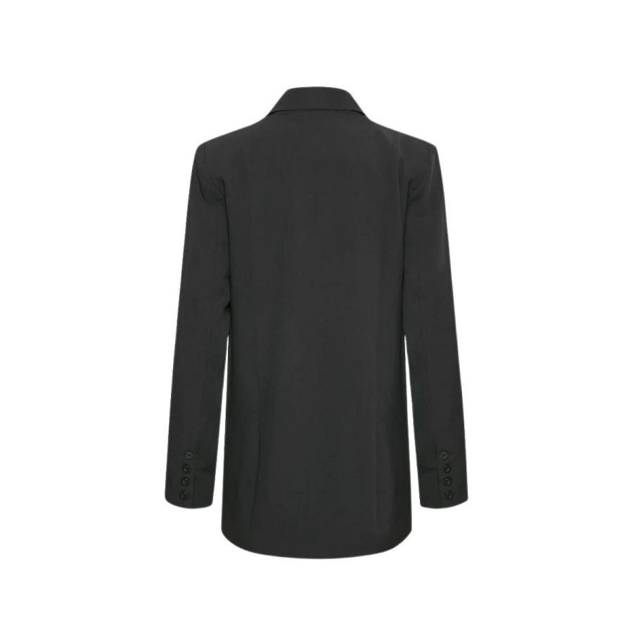 Kvinde Gestuz Overtoj | Gestuz Blazer Joellegz Blazer Black