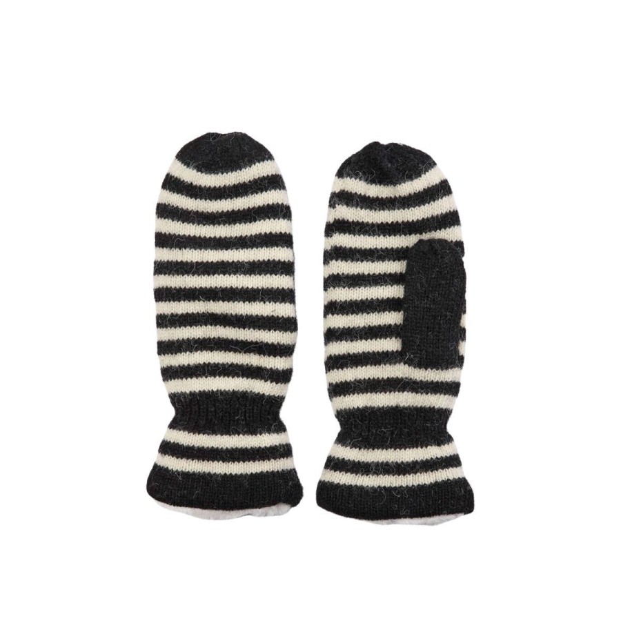 Kvinde Hestra Handsker | Hestra Handsker Striped Mitt Ladies