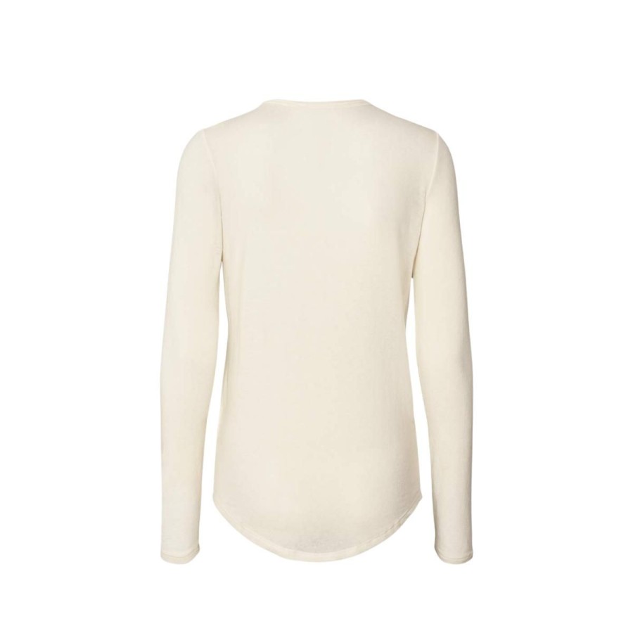 Kvinde Gai Lisva Bluser | Gai Lisva Bluse Thyra L/S Wool Top