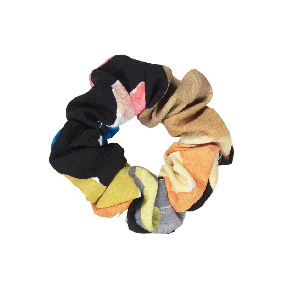 Kvinde STINE GOYA Haraccessories | Stine Goya Scrunchie Artistic Floral