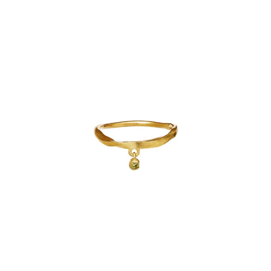 Kvinde Maanesten Ringe | Maanesten Signe Ring Guld