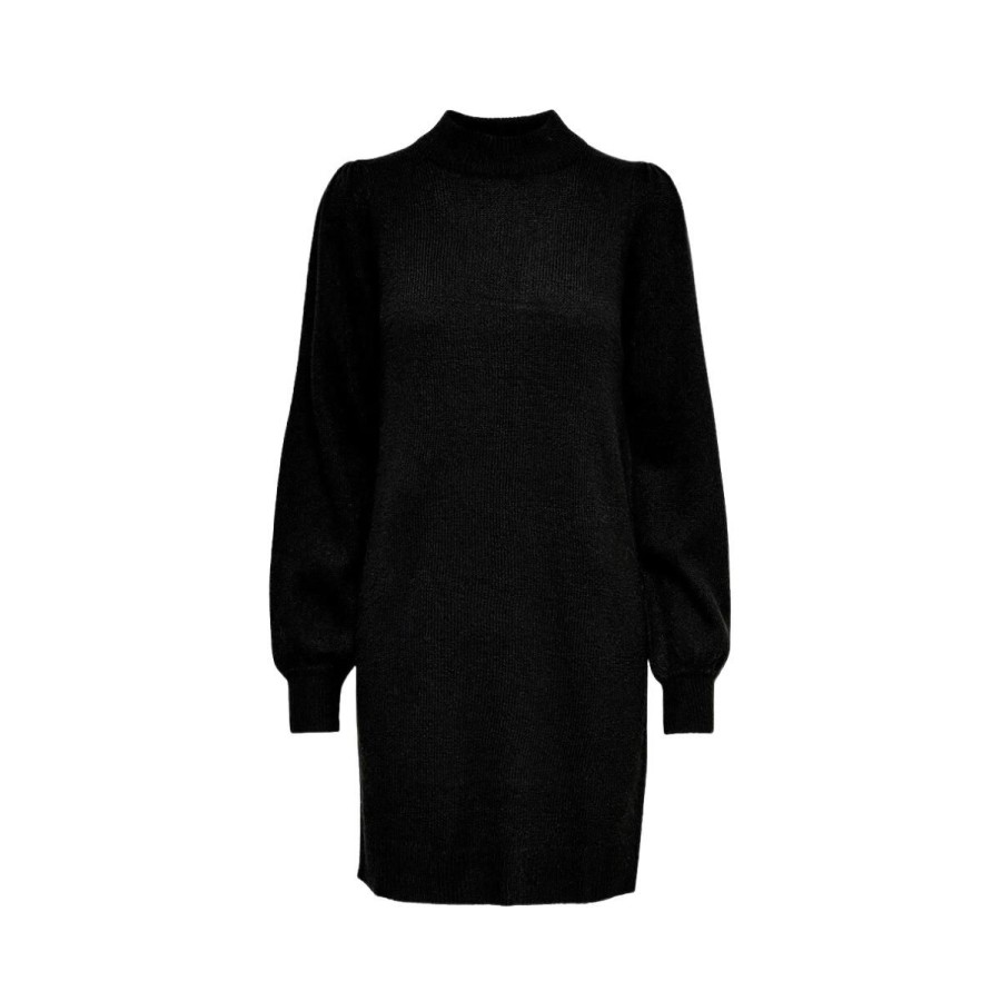 Kvinde JACQUELINE DE YONG Kjoler | Jacqueline De Yong Kjole Jdy Rue L/S High Neck Dress