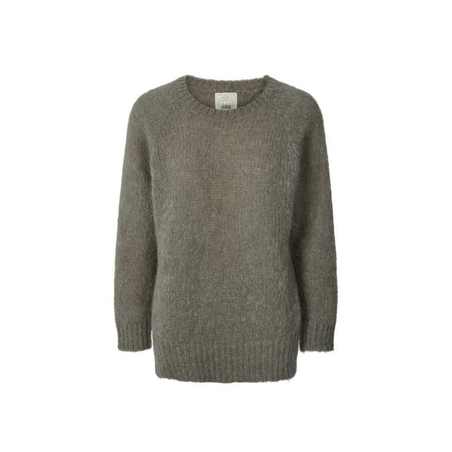 Kvinde Gai Lisva Strik & Cardigans | Gai Lisva Strik Sille Mohair Knit