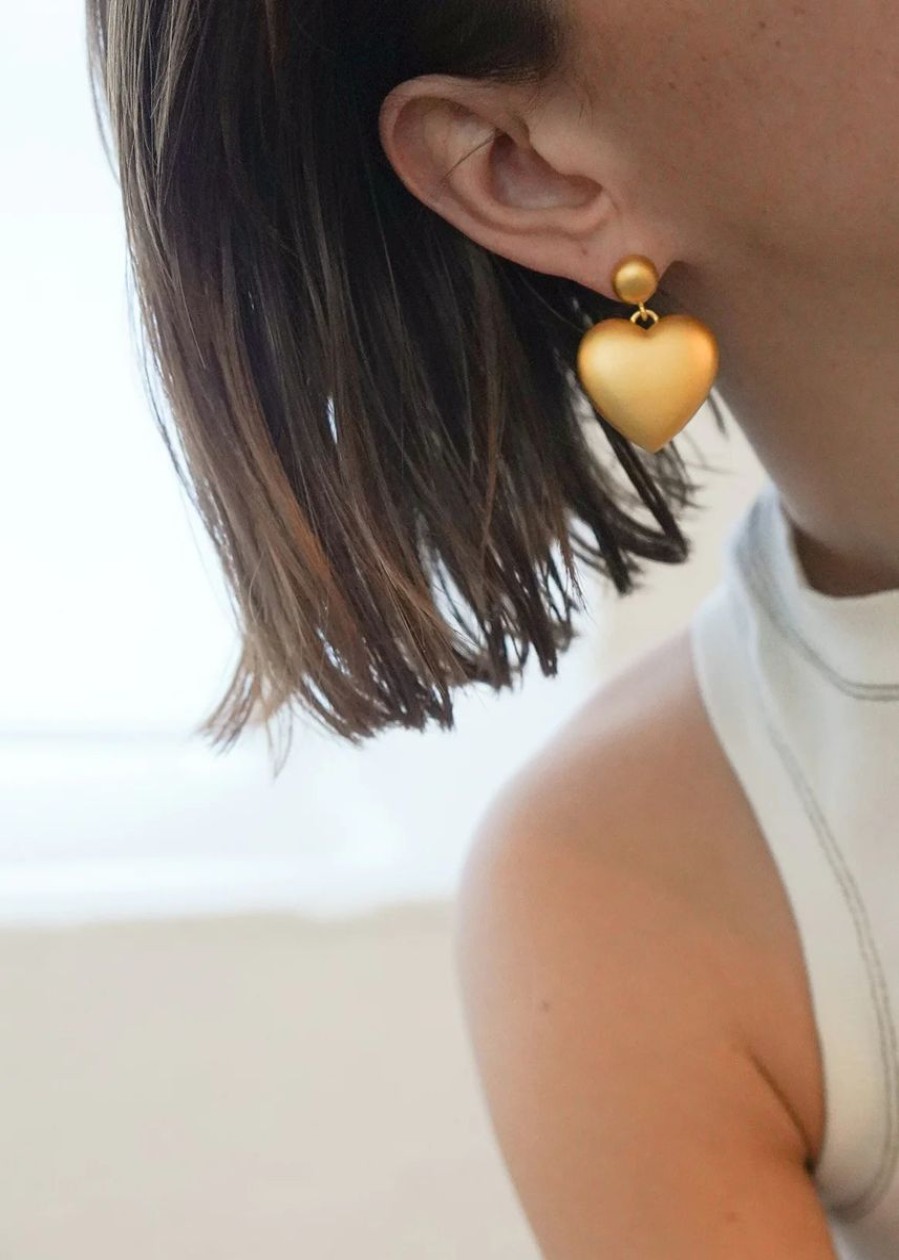 Kvinde Trine Tuxen Oreringe | Trine Tuxen Oreringe Emma Earring Goldplated