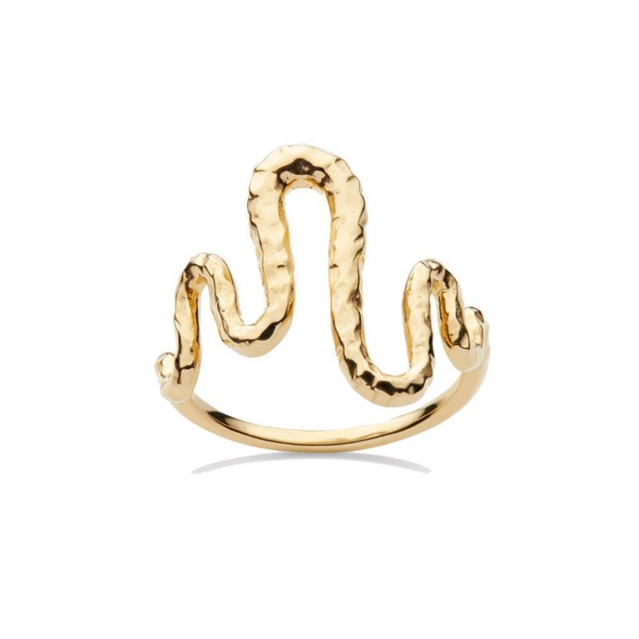 Kvinde Maanesten Ringe | Maanesten Ring Viva Ring Guld