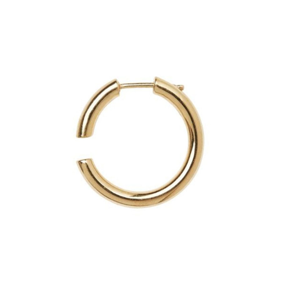 Kvinde Maria Black Oreringe | Maria Black Oreringe Disrupted 22 Hoop Guld