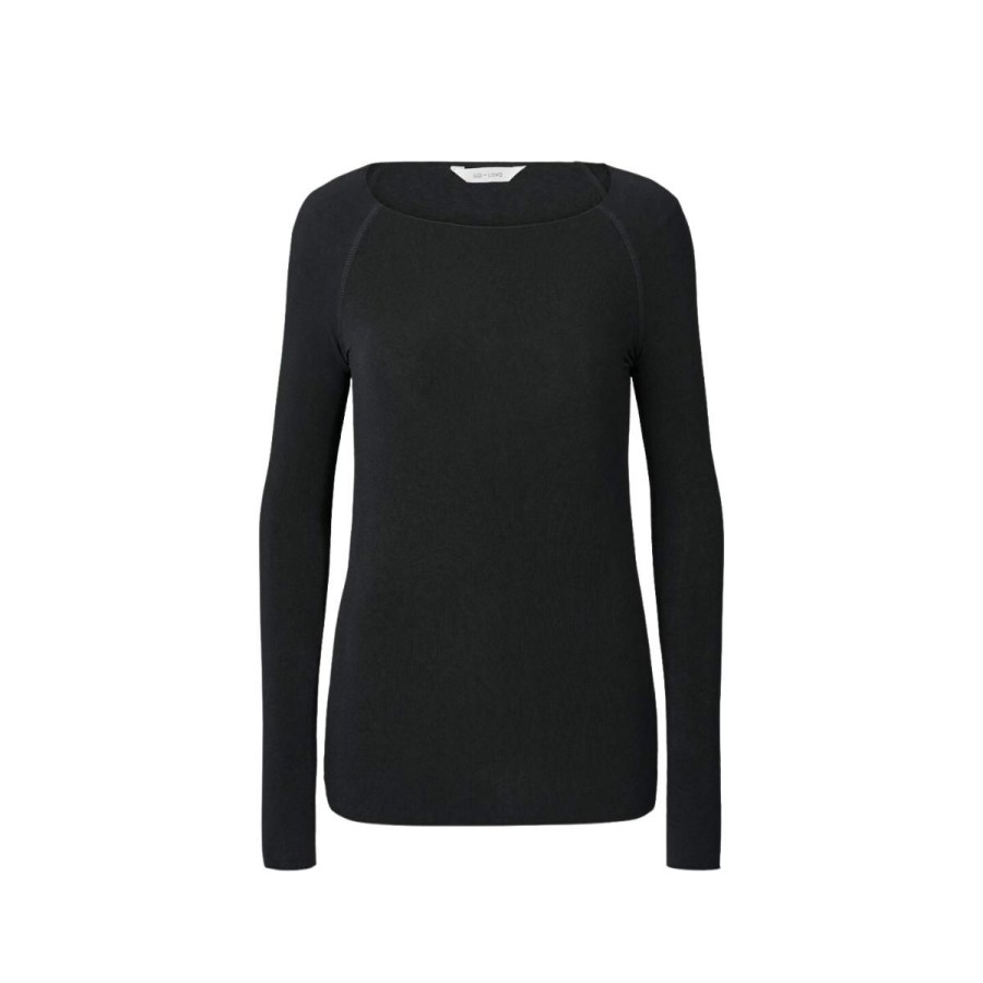 Kvinde Gai Lisva Bluser | Gai Lisva Bluse Amalie L/S Wool Top