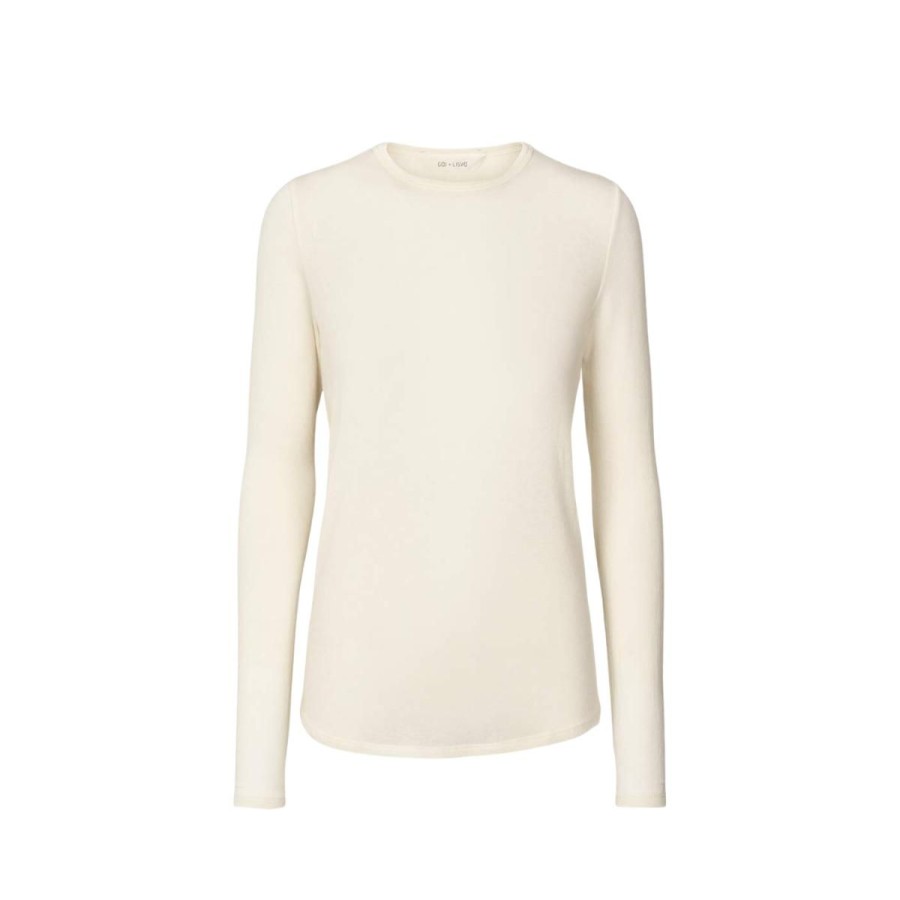 Kvinde Gai Lisva Bluser | Gai Lisva Bluse Thyra L/S Wool Top