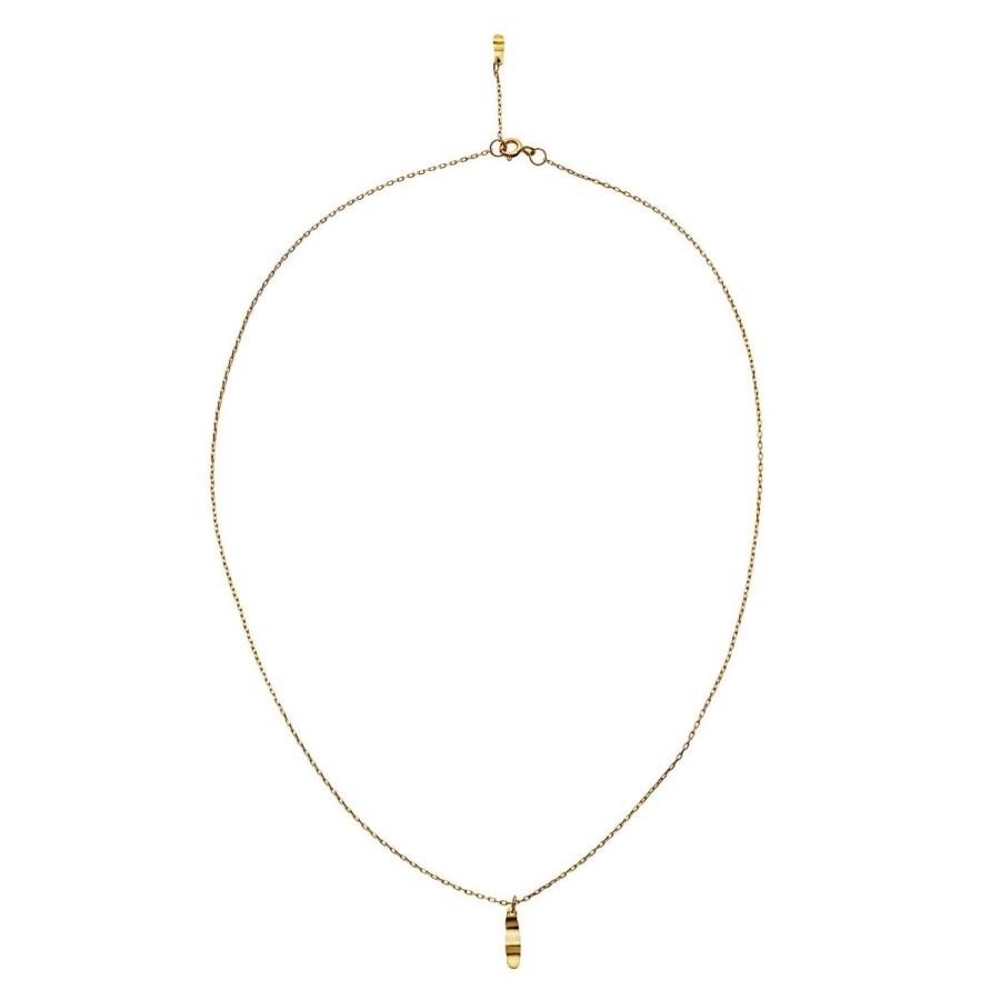 Kvinde Maanesten Halskaeder | Maanesten Halskaede Molly Necklace Guld