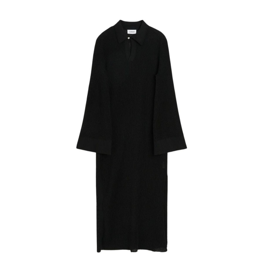 Kvinde Soulland Kjoler | Soulland Nora Dress Black