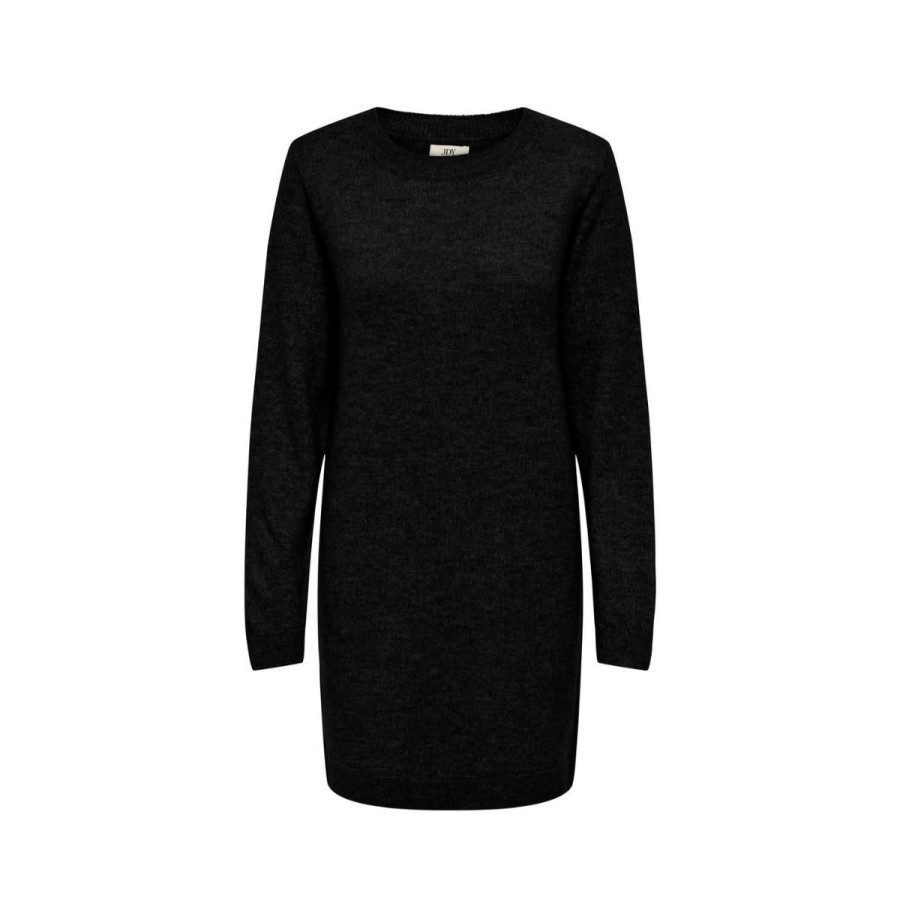 Kvinde JACQUELINE DE YONG Kjoler | Jacqueline De Yong Kjole Jenny L/S O-Neck Short Dress