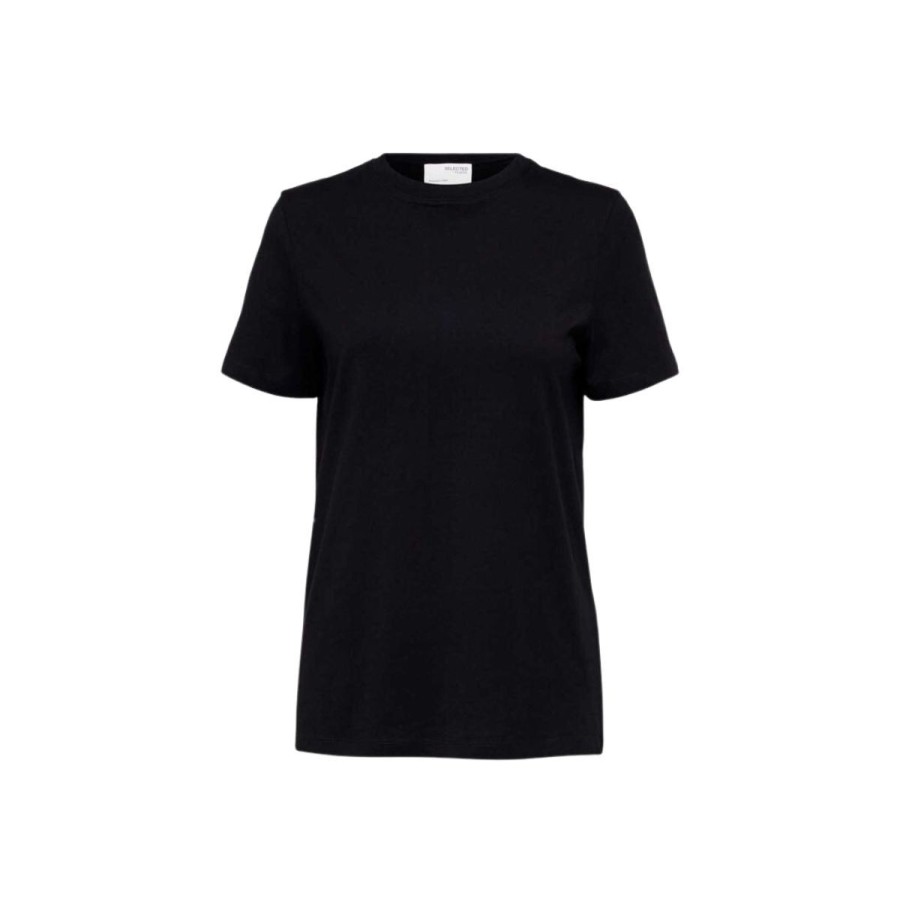 Kvinde selected femme T-Shirts | Selected Femme Slfmessential Ss O-Neck Tee