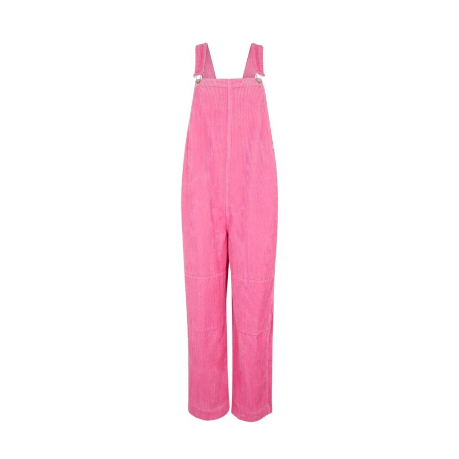 Kvinde Mads Nørgaard Buksedragt | Mads Norgaard Overalls Karmen Finn Overalls Begonia Pink