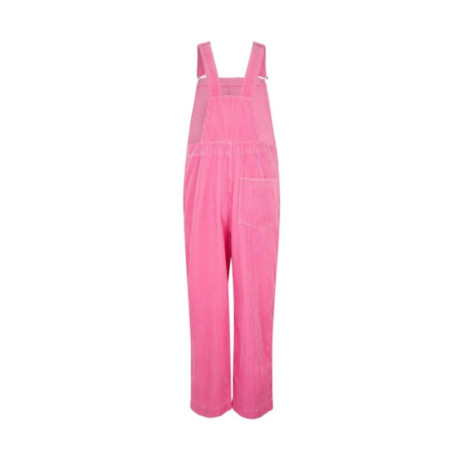 Kvinde Mads Nørgaard Buksedragt | Mads Norgaard Overalls Karmen Finn Overalls Begonia Pink