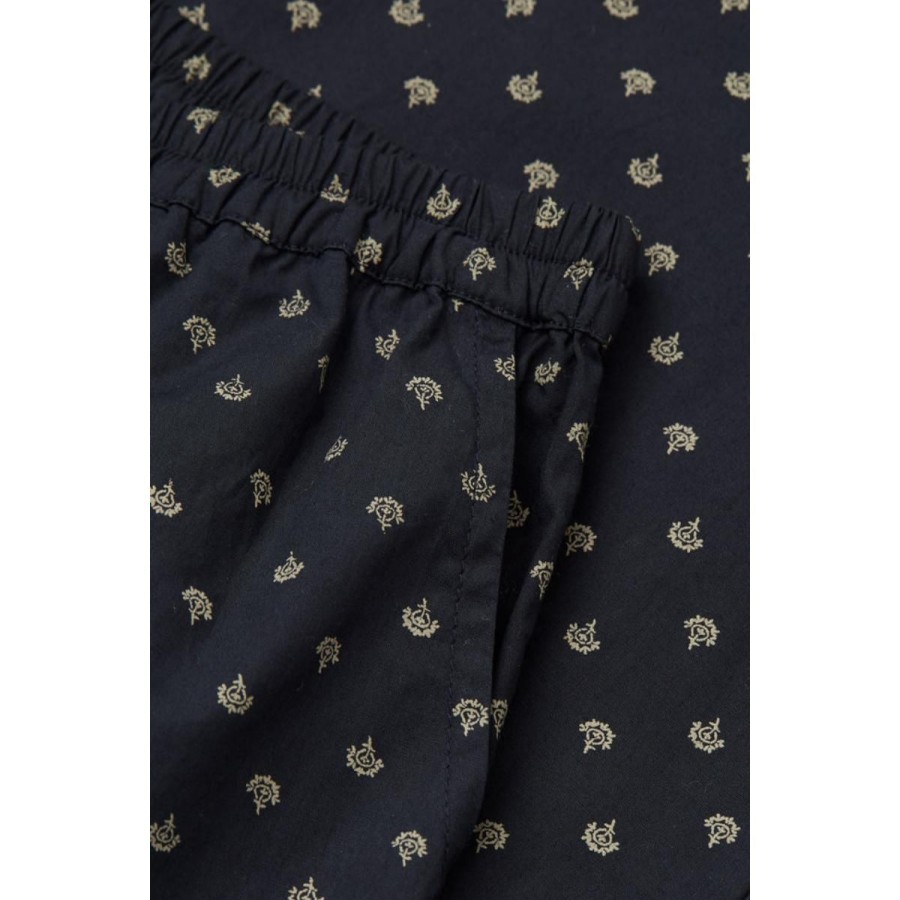 Kvinde Skall Studio Bukser | Skall Studio Bukser Jasmine Pants Alistair Print/Midni