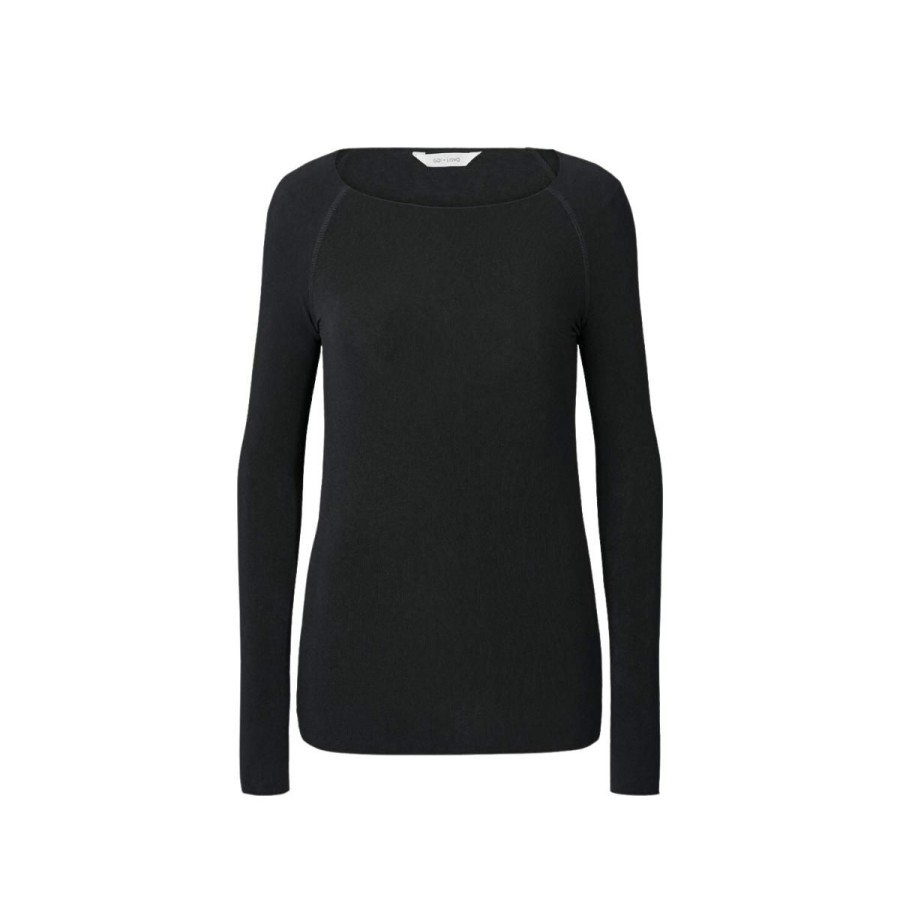 Kvinde Gai Lisva Bluser | Gai Lisva Bluse Amalie L/S Wool Top