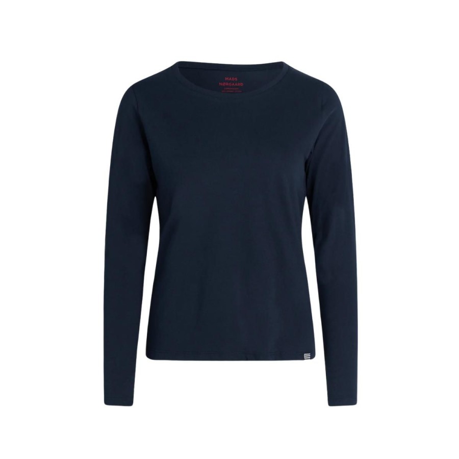 Kvinde Mads Nørgaard Bluser | Mads Norgaard Bluse Organic Jersey Tenna Tee